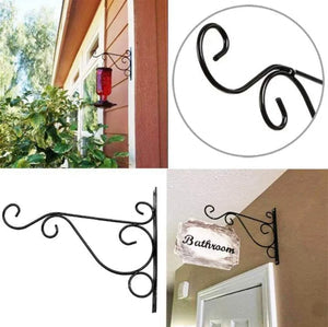 Wall mounted flower pot hanger stand by Auctor store