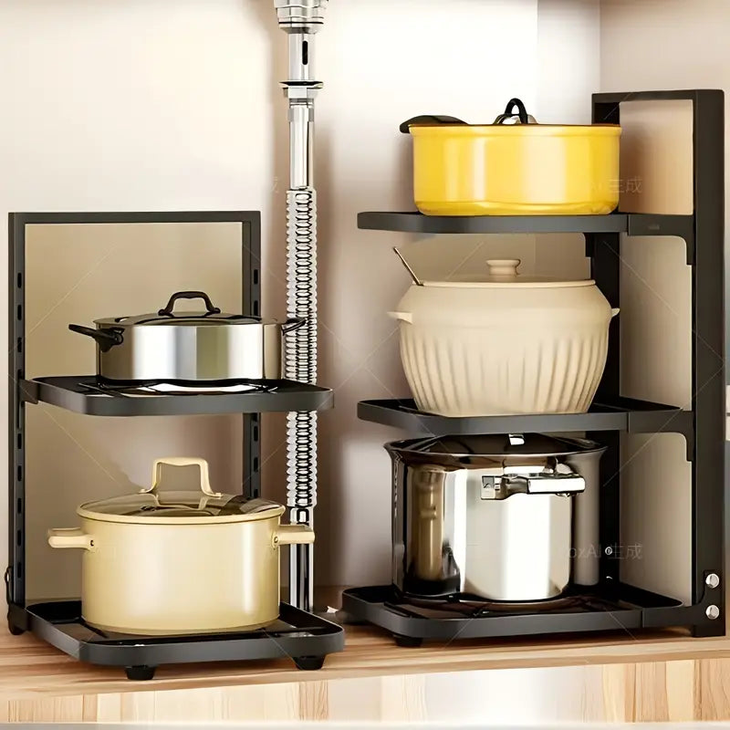 Pull Out Pot Rack, Pot Storage Rack By Auctor store