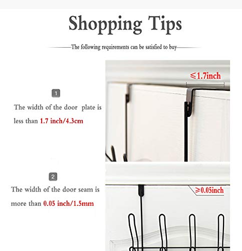 Over the door 12 hooks hanger