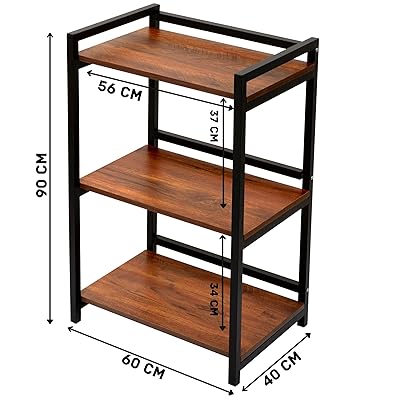 The Forno Prato 3 tier Multipurpose storage rack by Auctor store