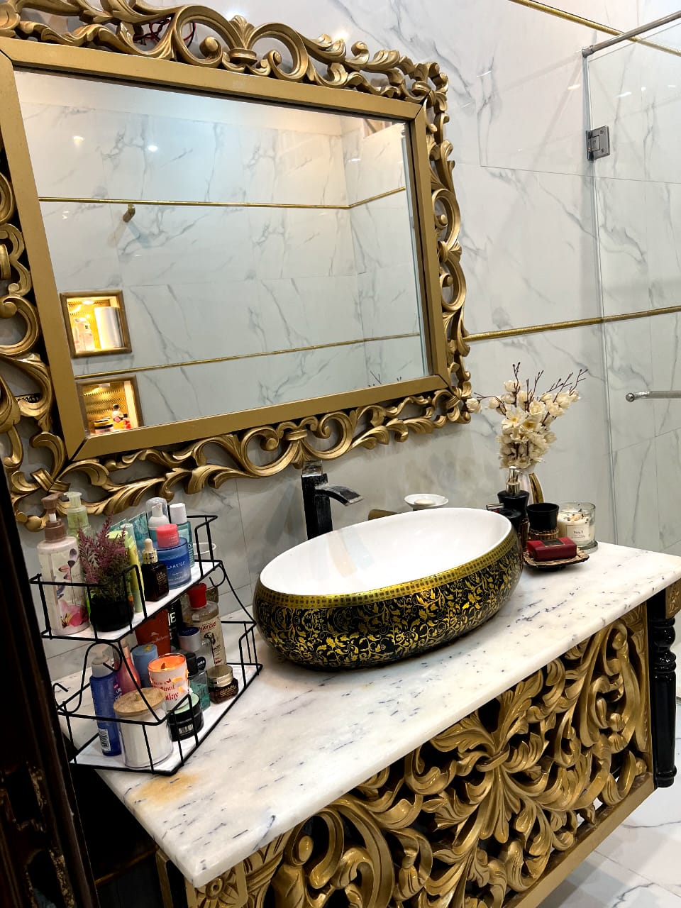 Vanity Rack and makeup organizer by Auctor store