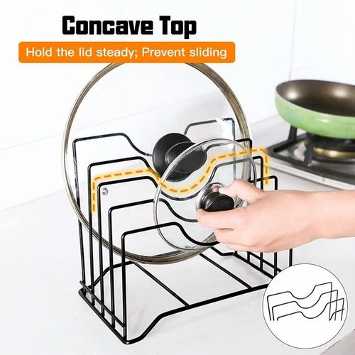 Cutiing board and Lid holder by Auctor store