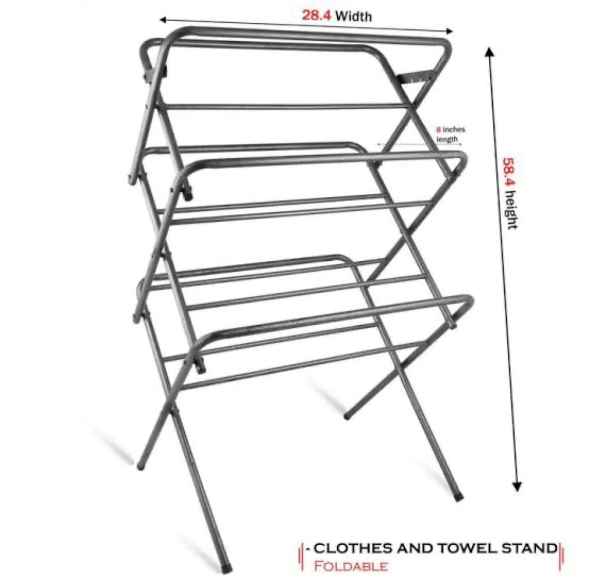 Folding Cloth Dry Stand by Auctor store
