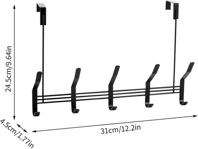 Over the door 10 hooks hanger