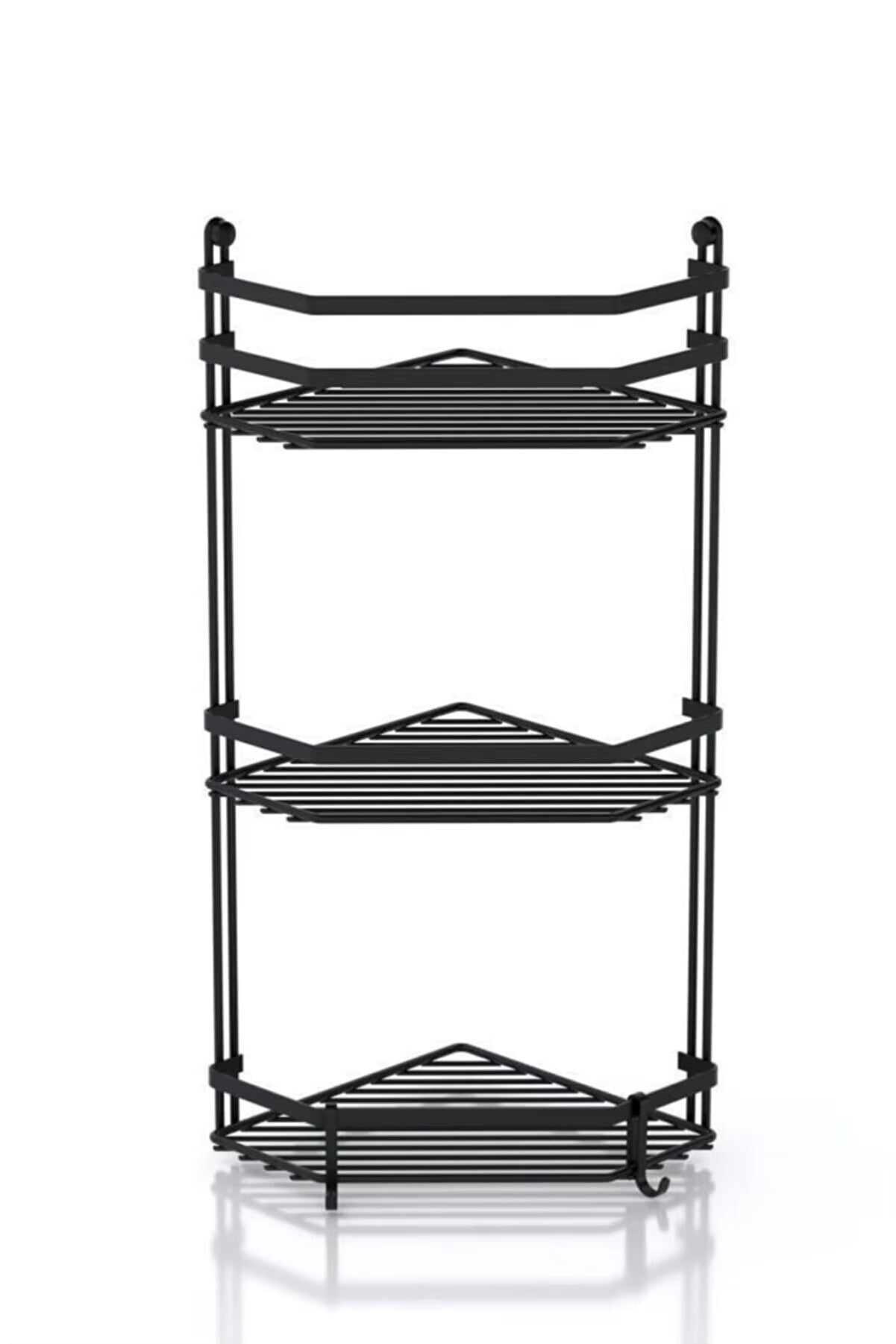 Washroom 3-tier corner multipurpose rack by Auctor store