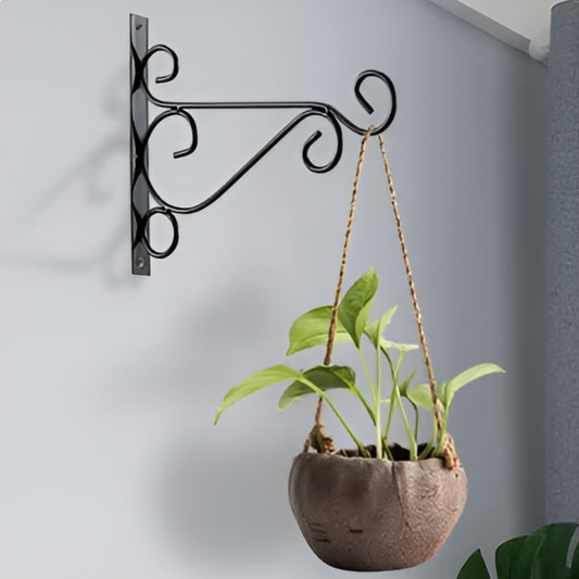 Wall mounted flower pot hanger stand by Auctor store