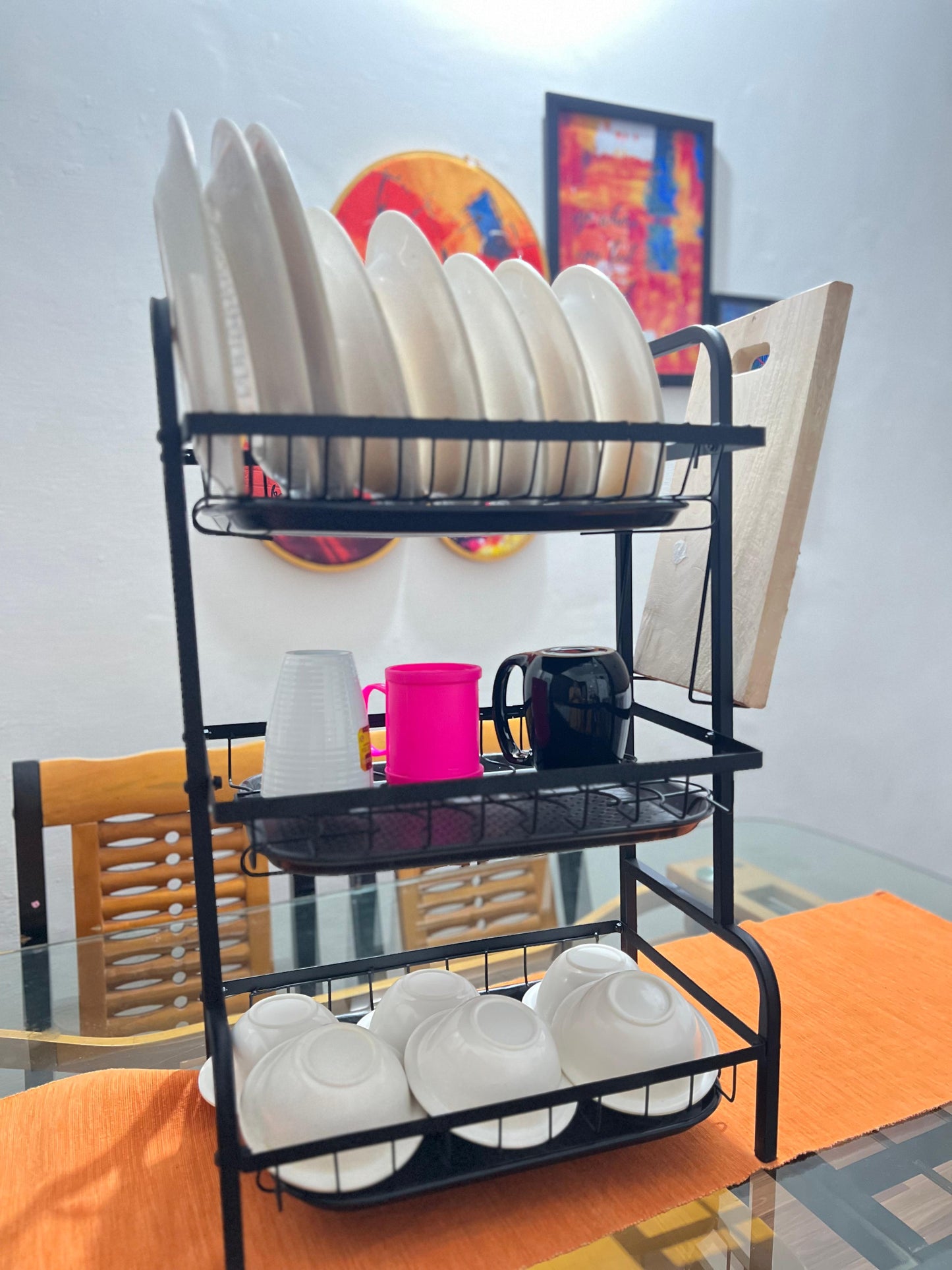 Iron Metal Dish Drying Rack