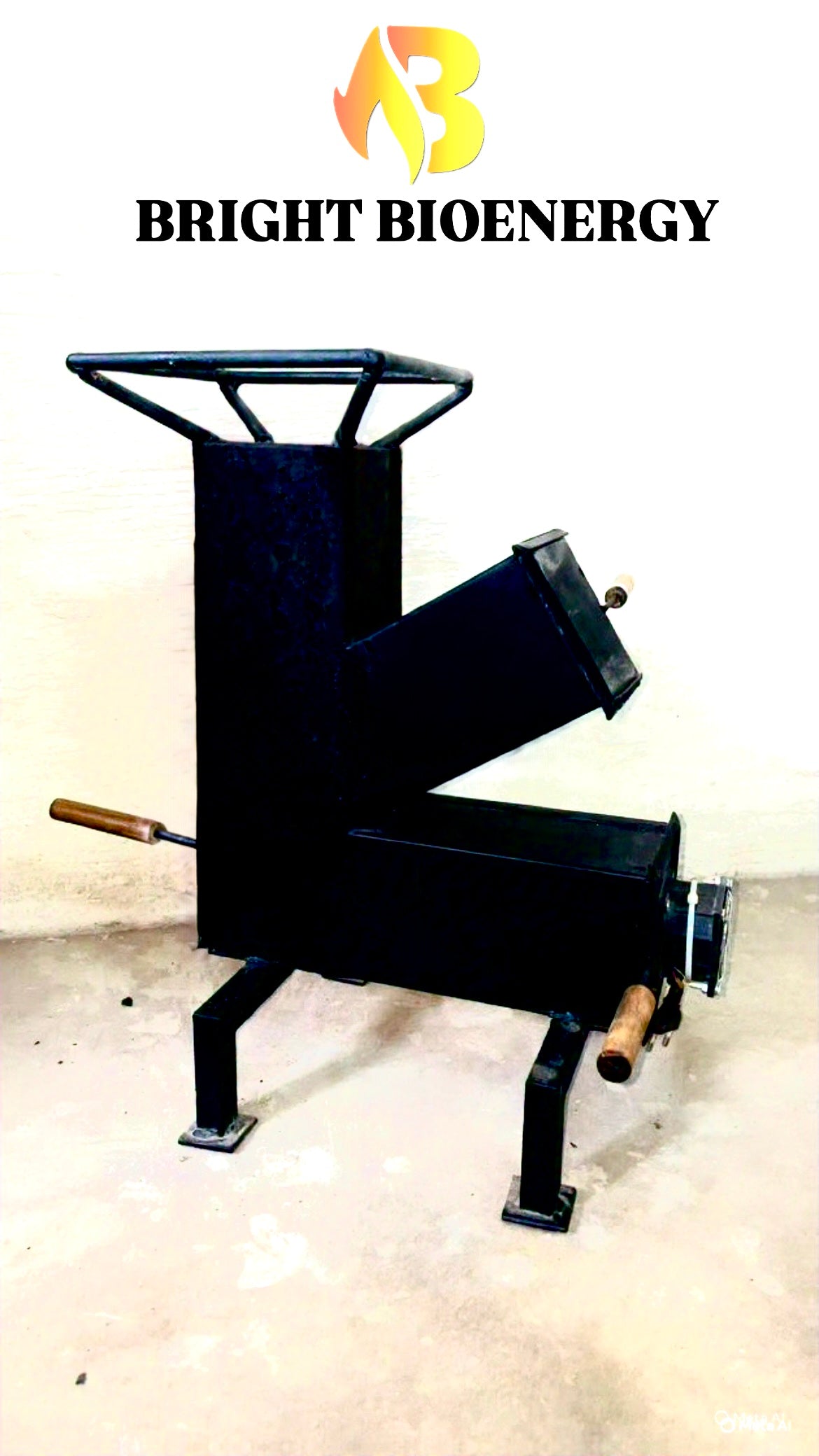 Portable Eco-Friendly Wood Pellet Stove For Home & Adventurer Use.
