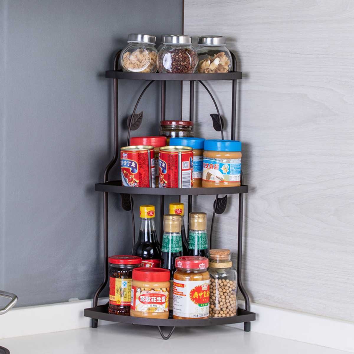 Heavy duty Kitchen Storage & Corner Rack by Auctor store
