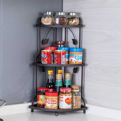 Heavy duty Kitchen Storage & Corner Rack by Auctor store
