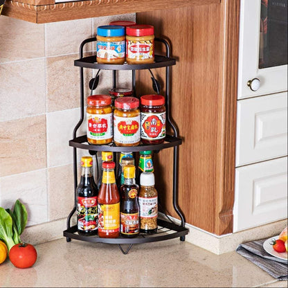 Heavy duty Kitchen Storage & Corner Rack by Auctor store