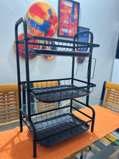 Iron Metal Dish Drying Rack