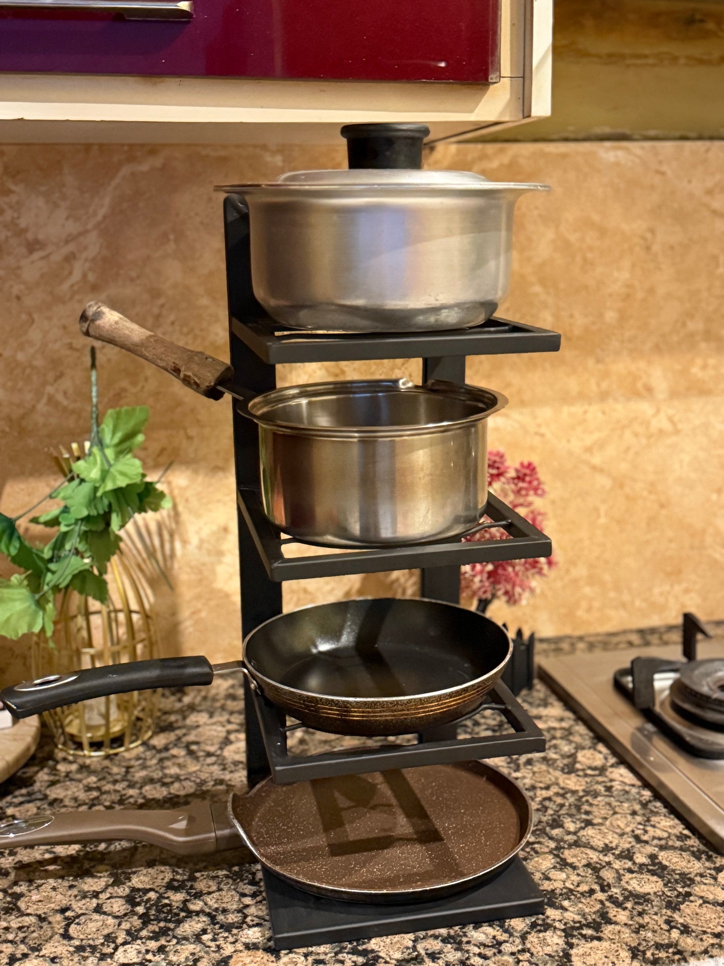 Pull Up Pot Rack Pull Out Pot Rack, Pot Storage Rack By Auctor store – Auctor Store