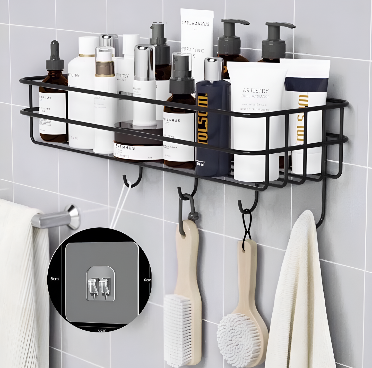 Bathroom wall mounted Storage Rack by Auctor store