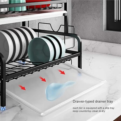 Iron Metal Dish Drying Rack