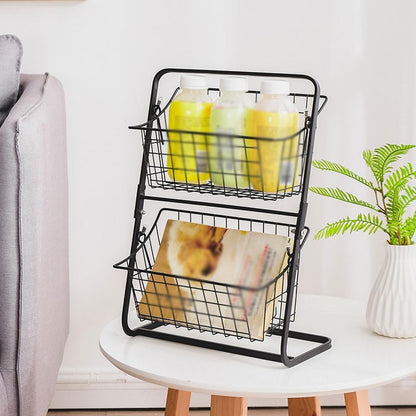 Detachable 2-tier fruit and vegetable stand by Auctor store