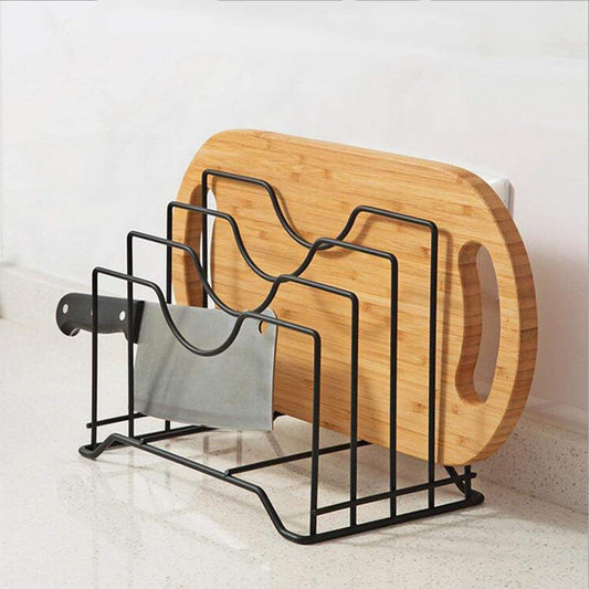 Cutiing board and Lid holder by Auctor store