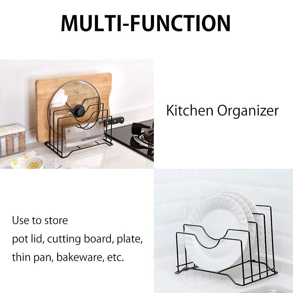 Cutiing board and Lid holder by Auctor store