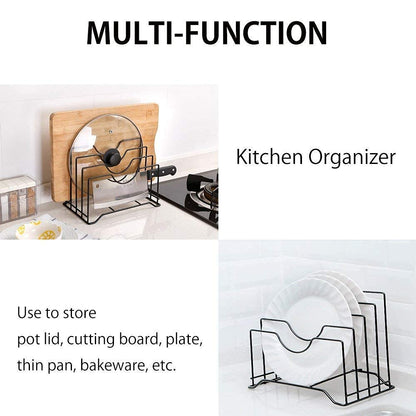 Cutiing board and Lid holder by Auctor store