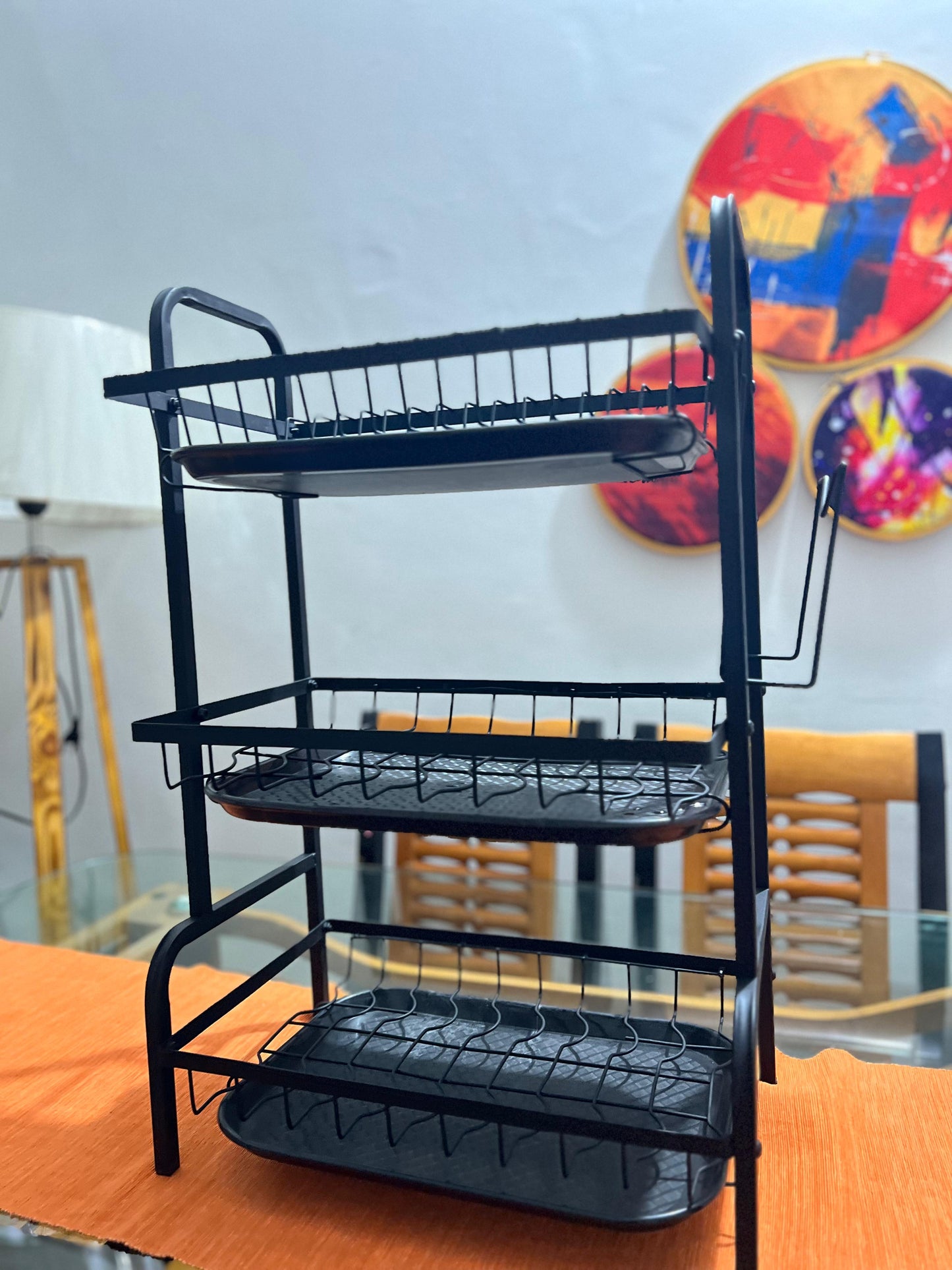 Iron Metal Dish Drying Rack