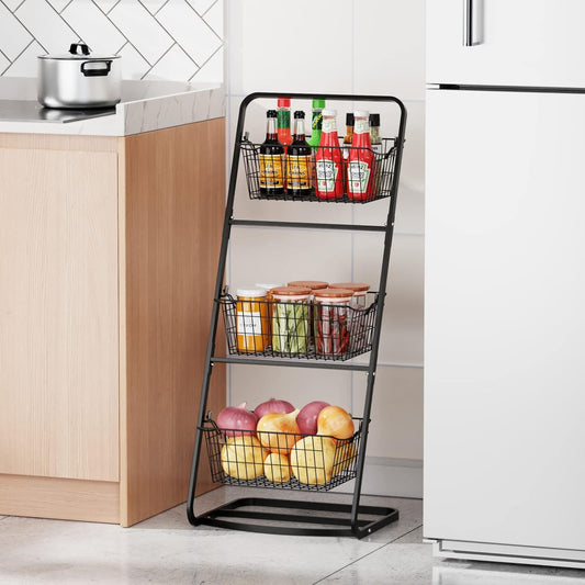 Detachable 3-tier fruit and vegetable stand by Auctor store