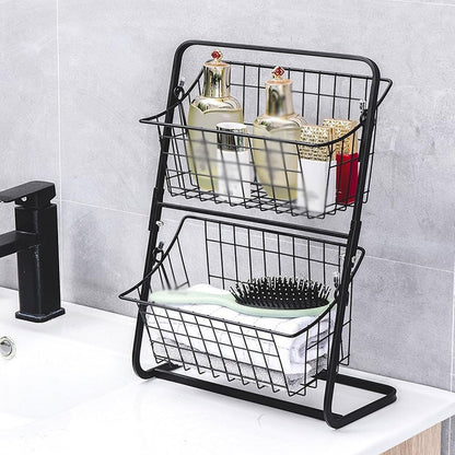 Detachable 2-tier fruit and vegetable stand by Auctor store