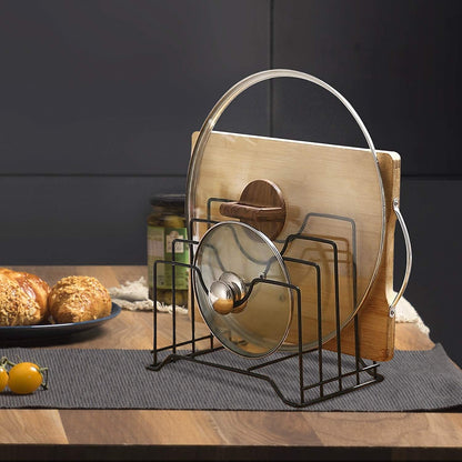 Cutiing board and Lid holder by Auctor store