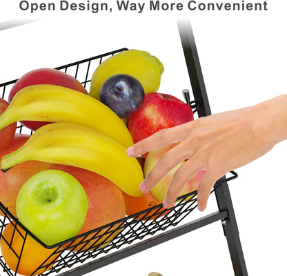 Detachable 3-tier fruit and vegetable stand by Auctor store
