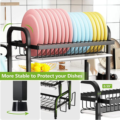 Iron Metal Dish Drying Rack