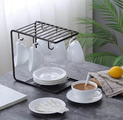 cup and saucer stand