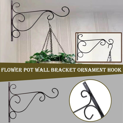 Wall mounted flower pot hanger stand by Auctor store
