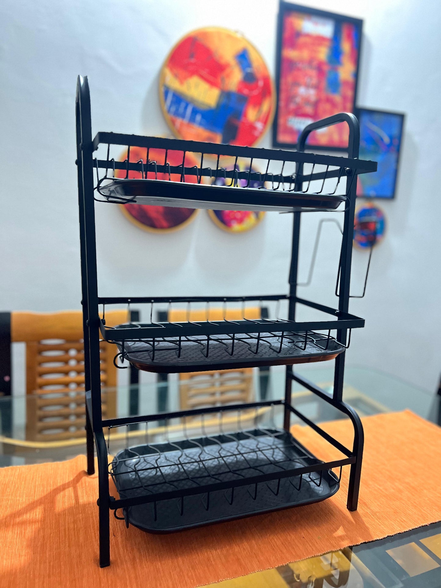 Iron Metal Dish Drying Rack