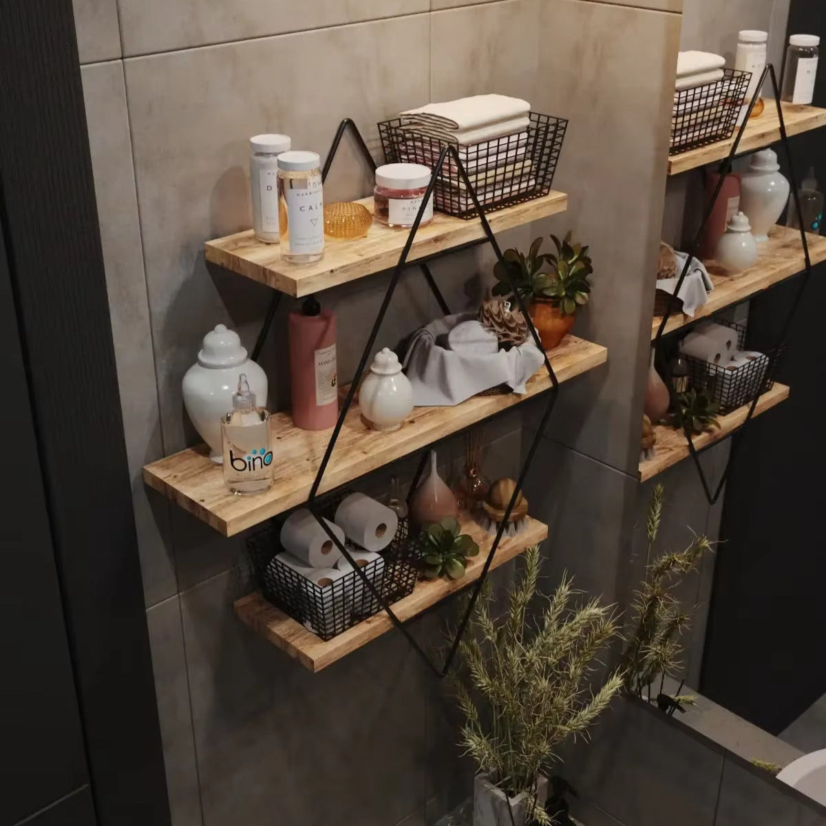 A-shaped wall mounted decoration shelf by Auctor store