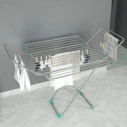 4 Wings Light: Flower Style Clothes Dryer Stand by Auctor store