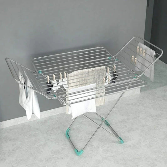 4 Wings Light: Flower Style Clothes Dryer Stand by Auctor store
