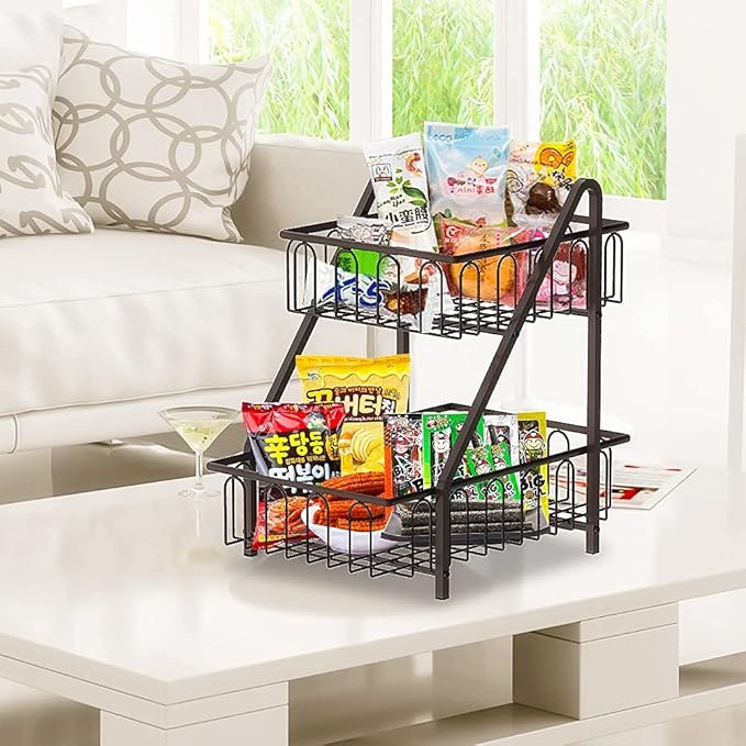 Countertop 2 Layers Fruit/Vegetable Basket