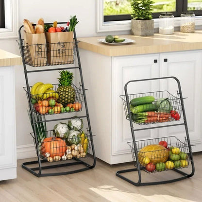 Detachable 3-tier fruit and vegetable stand by Auctor store