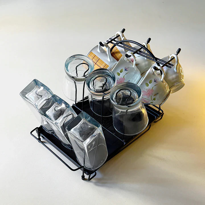 2 in 1 Glass and Cup Stand by Auctor store