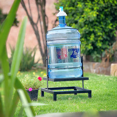swinging bottle rack