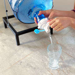swinging bottle rack