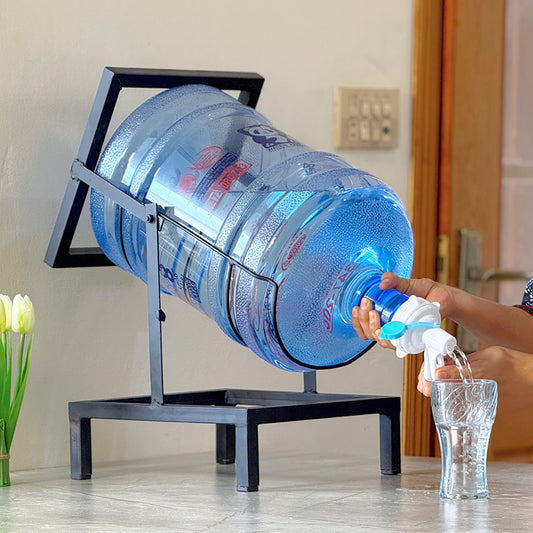 swinging bottle rack