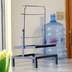 swinging bottle rack