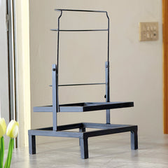 swinging bottle rack