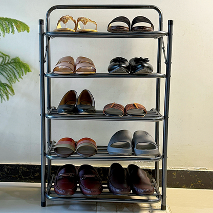 Foldable metal shoes rack by Auctor store