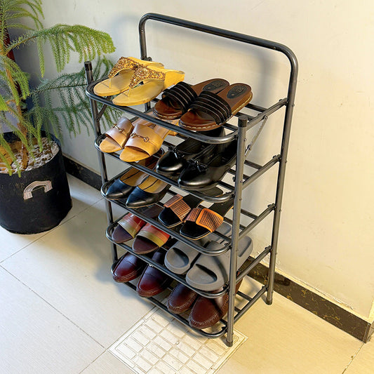 Foldable metal shoes rack by Auctor store