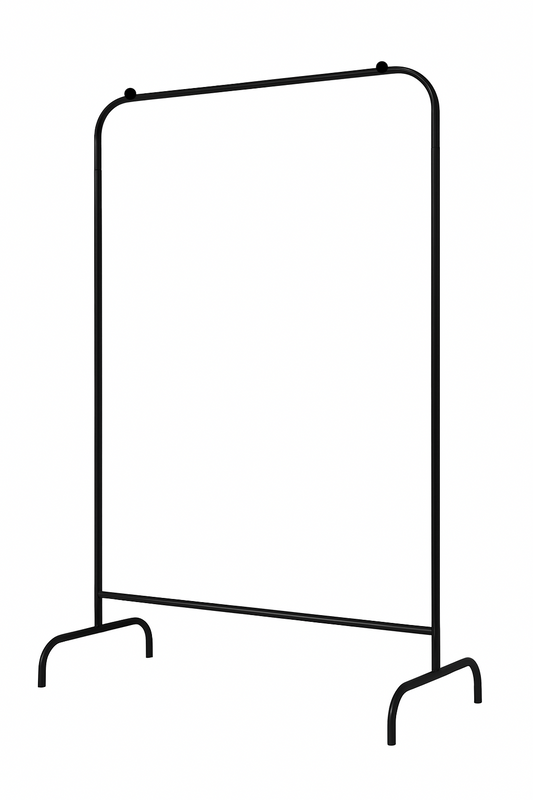 Single Pole Clothes Stand Without Shoe Rack