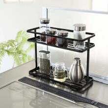 Luxury 2-tier kitchen and washroom organizer