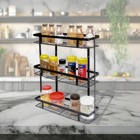 Luxury 3 tier kitchen and washroom organizer