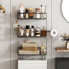 Luxury 3 tier kitchen and washroom organizer