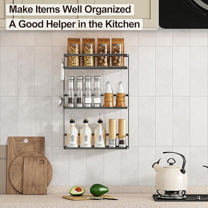 Luxury 3 tier kitchen and washroom organizer